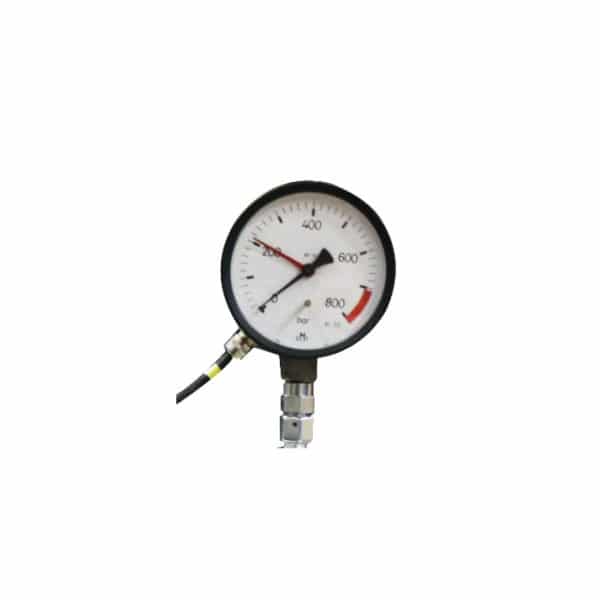 Optional pressure gauge for 40T swager