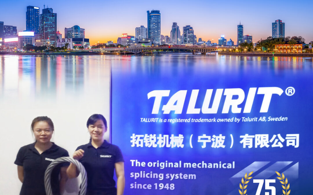 The team at Talurit Machinery in Ningbo