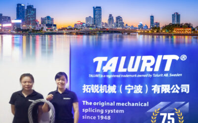 The team at Talurit Machinery in Ningbo