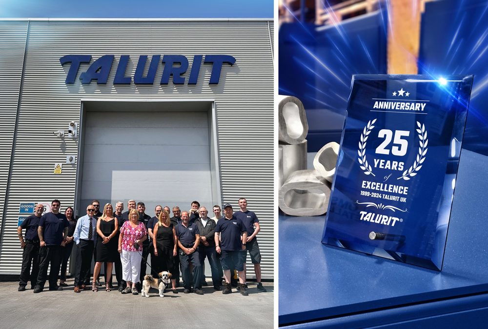 Talurit UK Ltd celebrates 25-year anniversary