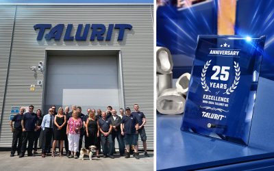 Talurit UK Ltd celebrates 25-year anniversary